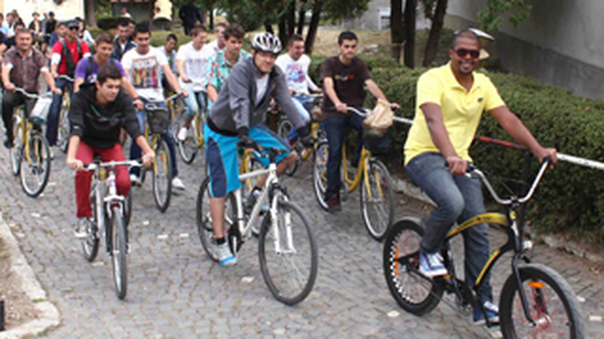 Cabral, despre cursa "Orasul pe bicicleta": "Vreme buna, lume zambareata, eu fresh"