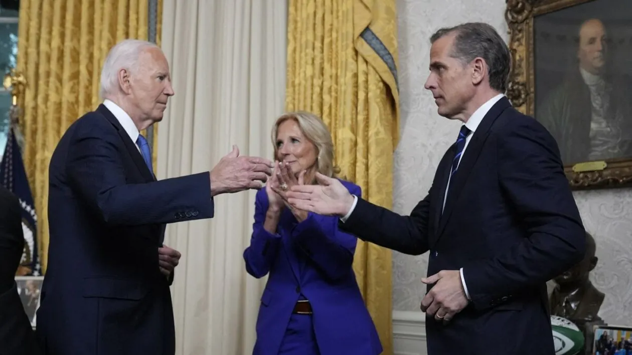 Joe Biden l-a scăpat pe Hunter, fiul său, de închisoare, înainte ca Donald Trump să vina la putere