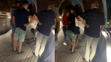Doi bărbați reținuți de poliție, după ce au jucat „alba-neagră” pe pasarela din Mamaia. VIDEO
