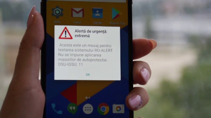 RO-ALERT. IGSU cere scuze populației: ”Suntem conștienți de disconfortul creat”. Cât vor dura testele