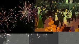 Au încununat nunta regească: spectacol incredibil de artificii! Florin Salam și soția lui au pregătit un moment surpriză pentru cei 250 de invitați!