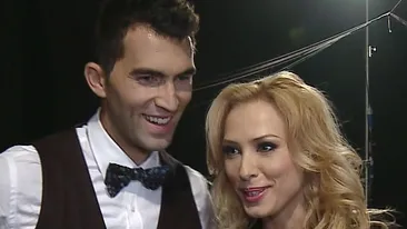 Iulia Vântur şi Horia Tecău s-au înţeles perfect în Ringul Visurilor! Iulia este o fată minunată/Horia are o iubită superbă