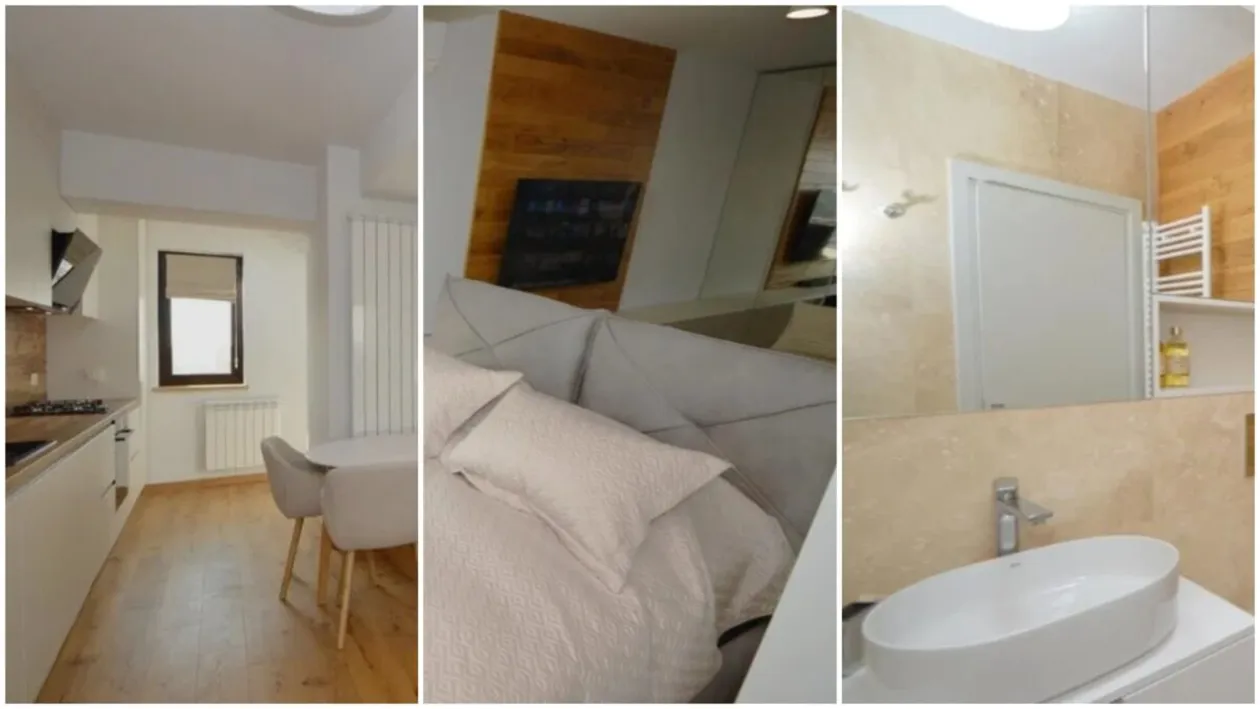 Cum arată garsoniera care se închiriază cu 800 de euro pe lună, în București. Are doar 40 de metri pătrați