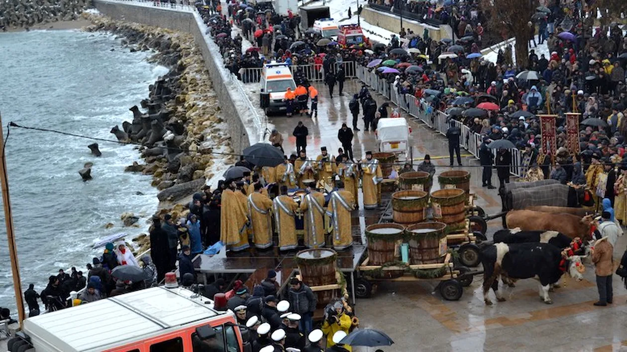 Tradiţionala procesiune de Bobotează din Portul Tomis va fi anulată din cauza viscolului!
