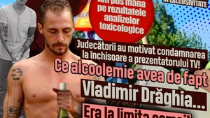Judecătorii au motivat condamnarea la închisoare a prezentatorului TV. Ce alcoolemie avea de fapt Vladimir Drăghia… Era la limita comei!