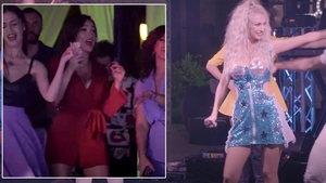 Viața bate filmul! Viviana Sposub, la concertul artistei Andreea Bălan. Cum a fost surprinsă actuala iubită a lui George Burcea la câțiva metri de fosta soția a actorului | FOTO & VIDEO