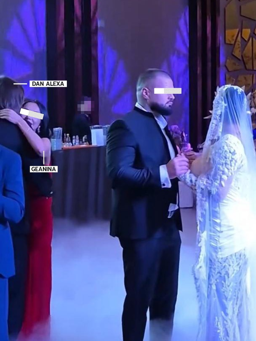 Dan Alexa a mers la o nuntă cu Geanina, fosta lui iubită