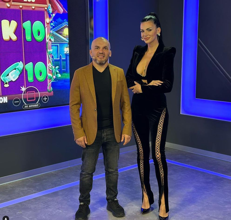 Ionuț ”Pitbull” Atodiresei și Lavinia Tîrzianu