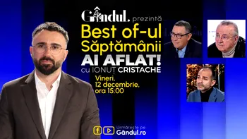 Gândul prezintă Best Of Ai aflat! Cu Ionuț Cristache – vineri, 12 decembrie, de la ora 15.00