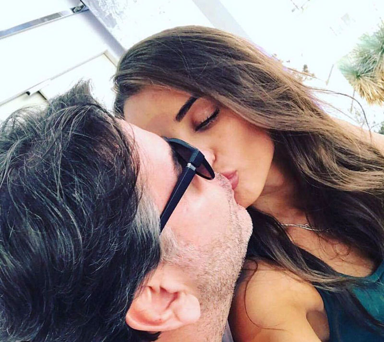 Oana Marica se sărută cu Stefano Ricucci