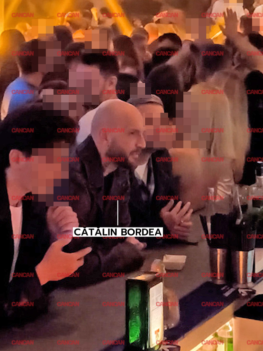 Cătălin Bordea, seară relaxantă la club cu prietenii