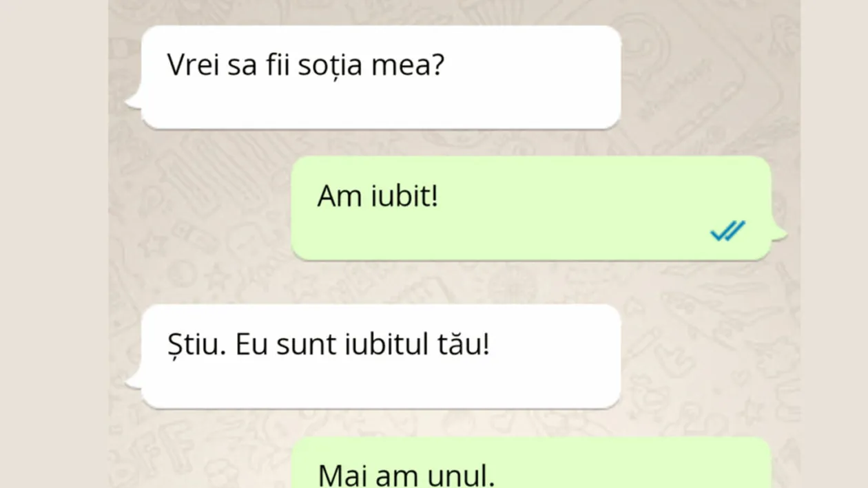 BANC | Vrei să fii soția mea? Am iubit