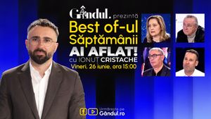 Gândul prezintă Best Of Ai aflat! Cu Ionuț Cristache - vineri, 26 iunie, de la ora 15.00