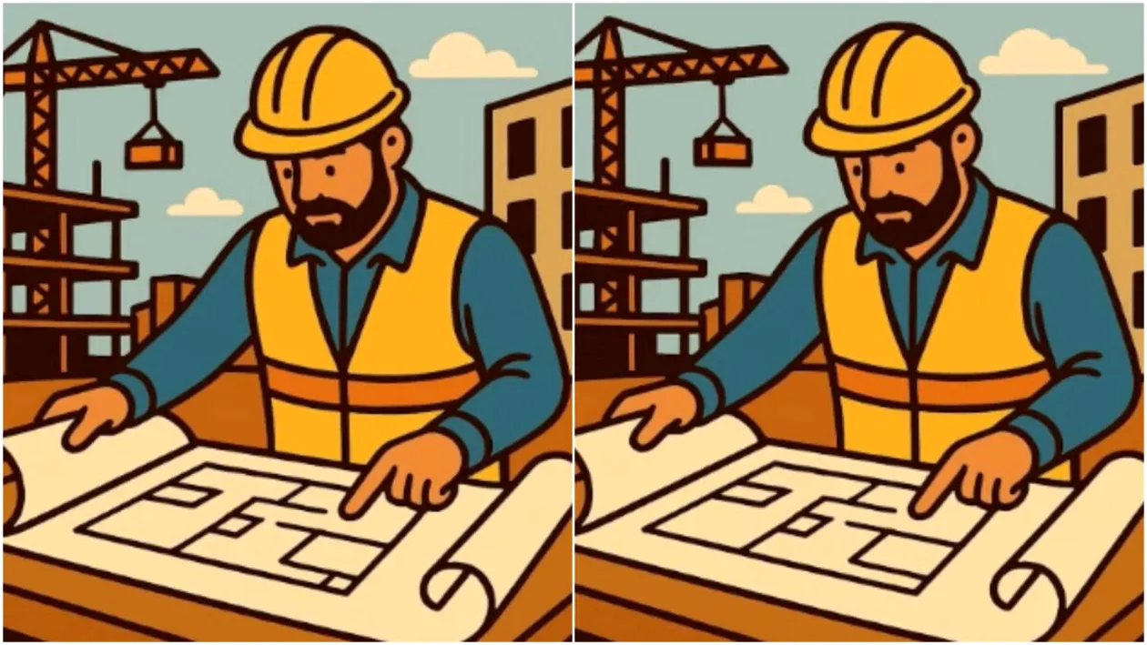 Test IQ | Găsiți cele 3 diferențe dintre aceste două imagini. Geniile le descoperă în doar 10 secunde!