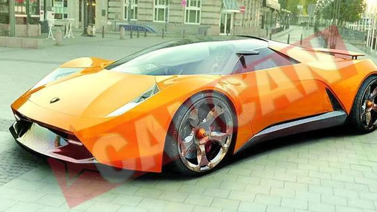 Lamborghini Insecta, creata de un roman