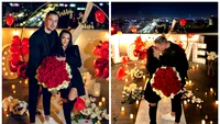 Larisa Iordache a spus „DA” în prima zi a anului! A fost cerută în căsătorie de Cristian Chiriță într-un cadru de vis