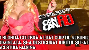 O blonda celebra a luat chip de nebunie la 5 dimineata. Si-a desfigurat iubitul si i-a distrus acestuia masina