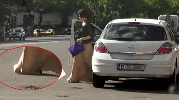 Oana Sarbu, neagra de suparare! Si-a calcat fusta in picioare si nici nu si-a dat seama!