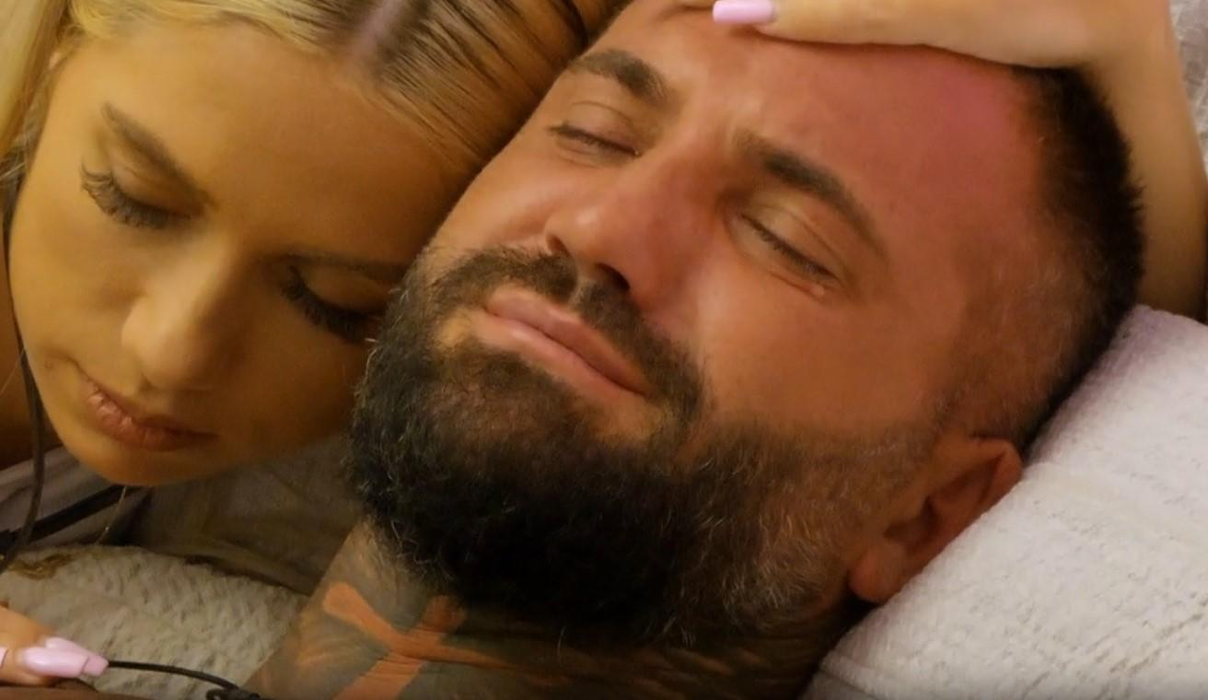Marcel a vărsat lacrimi amare /Foto: Captură video Antena 1
