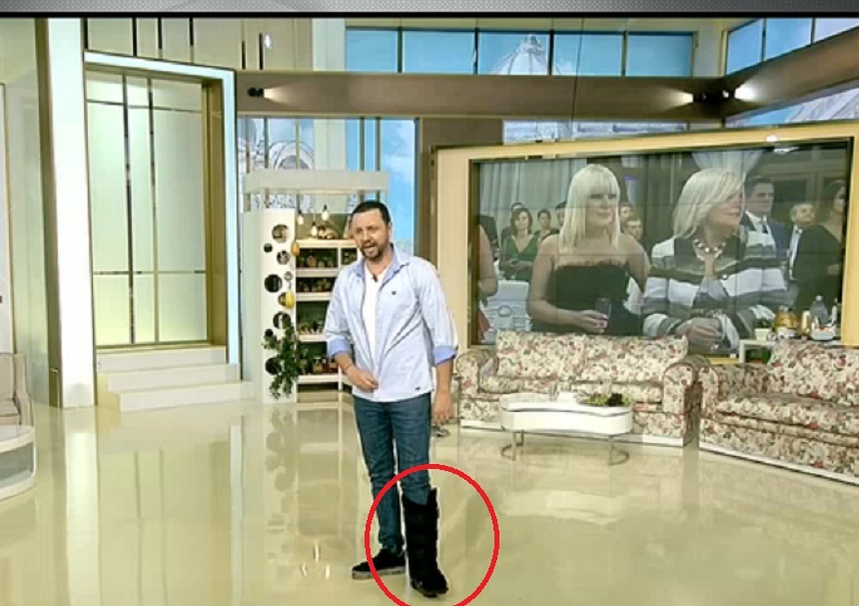 FOTO / Andra, clipe de panică! Soţul ei a ajuns de urgenţă la spital: „Eram cu fetiţa în braţe, am căzut pe scări…”