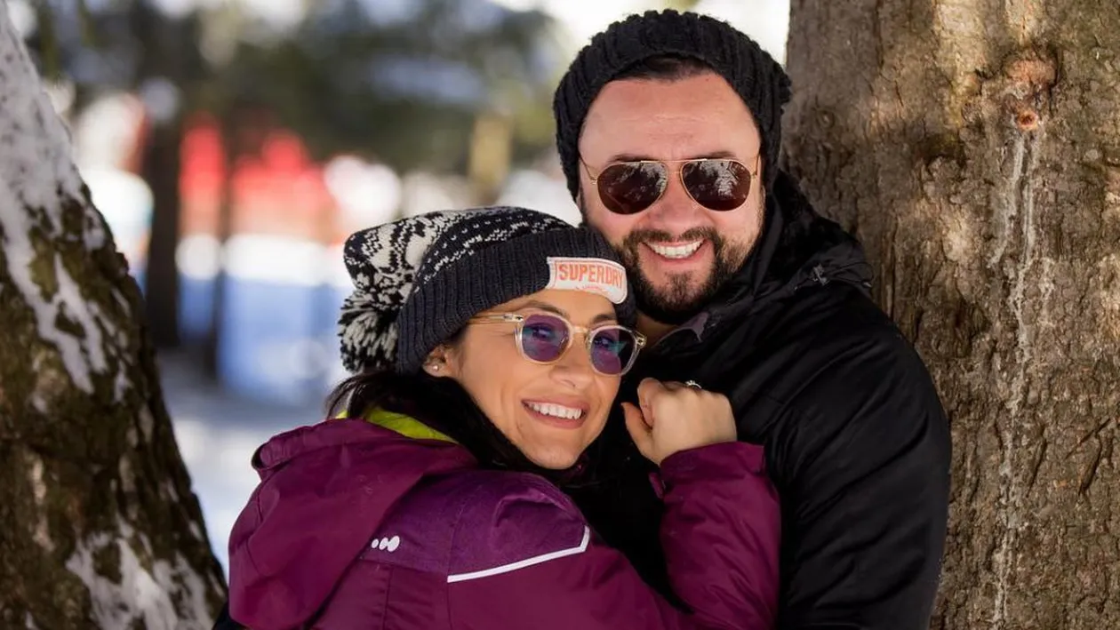 Andra și Cătălin Măruță, imagini din anul în care s-au căsătorit! Unde au petrecut sărbătorile de iarnă