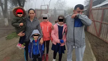 O familie cu șase copii, din Prahova, a rămas sub cerul liber, în prag de sărbători. Apel disperat al salvatorilor