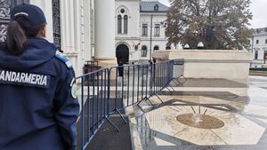 Imagini ireale de la pelerinajul Sf. Parascheva. Jandarmii au împânzit Mitropolia, credincioșii sunt legitimați