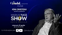 Marius Tucă Show începe miercuri, 27 aprilie, de la ora 20.00, live pe gandul.ro cu o nouă ediție specială