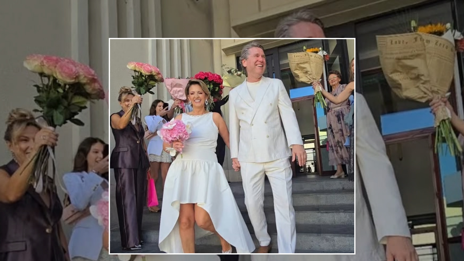 Florin Răducioiu s-a căsătorit cu Andreea. De ce au amânat nunta cu aproape un an