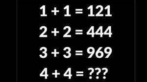 Test IQ exclusiv pentru genii | Dacă 1+1=121, 2+2=444 și 3+3=969, cât este 4+4?