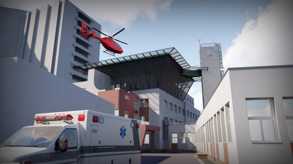 Spitalul Universitar de Urgenţă Bucureşti va avea un heliport de 800.000 de euro