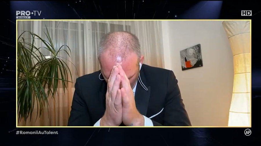 Prima reacție a lui Radu Palaniță după ce a aflat că este câștigătorul “Românii au talent” © Pro TV