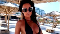 Iubita lui Dorian Popa a renunţat la sutien şi s-a tras în poză! Claudia a pus pe jar imaginaţia bărbaţilor