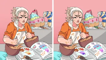Test de perspicacitate | Câte diferențe sunt, în total, între aceste două imagini?