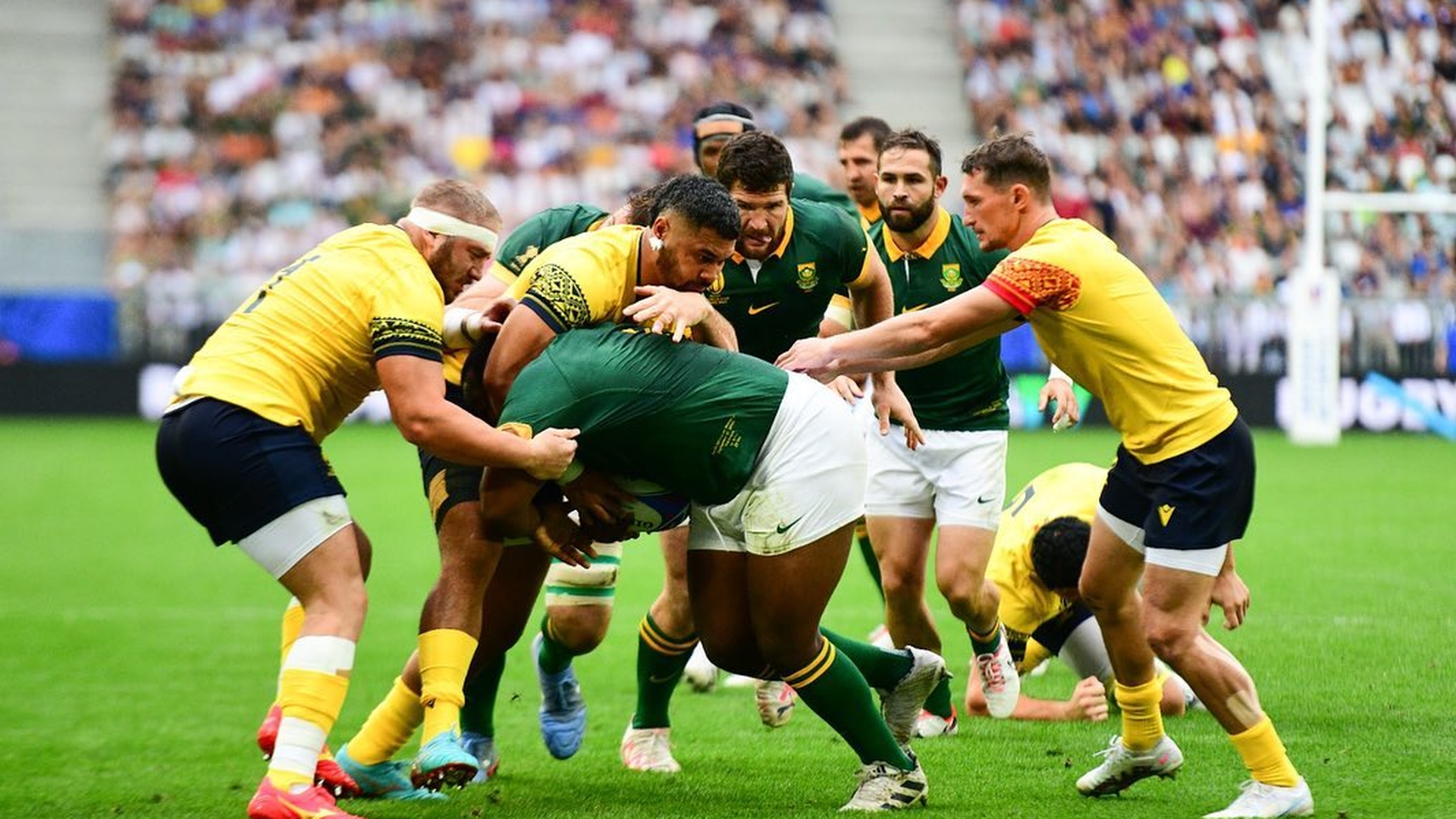 România, înfrângere categorică și cu Africa de Sud la Mondialul de rugby. „Stejarii” n-au reușit să marcheze niciun punct