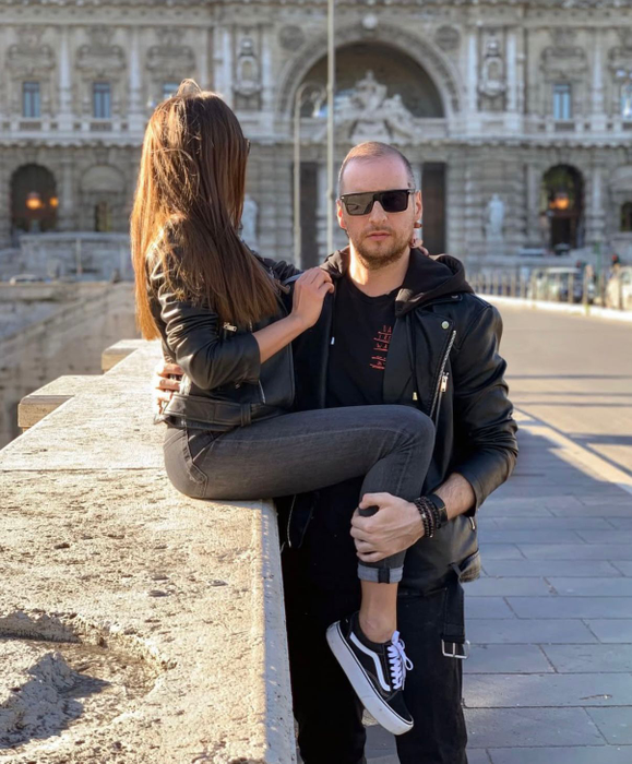 Andrei Ciobanu si fosta iubită- sursa- social media