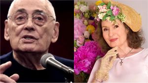 Angela Similea a apărut la înmormântarea lui Horia Moculescu. Cum arată cunoscuta cântăreață la 88 de ani