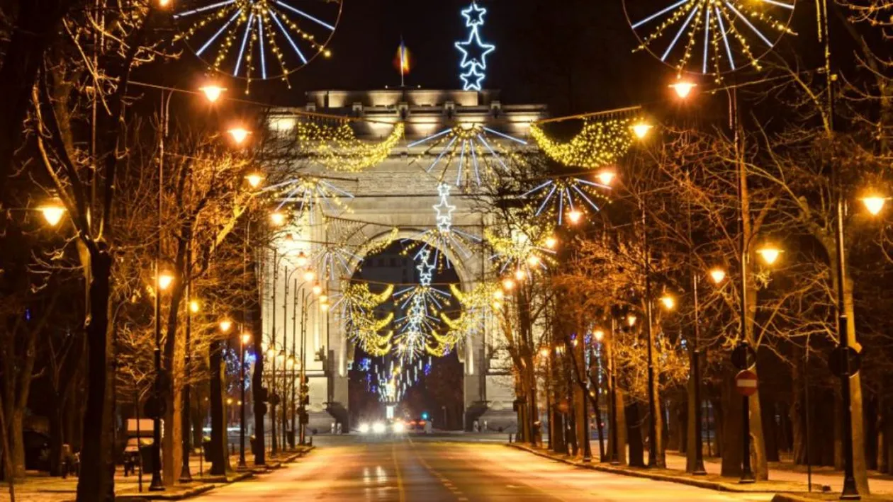 Luminițele de Crăciun din București se vor aprinde vineri, 30 noiembrie!