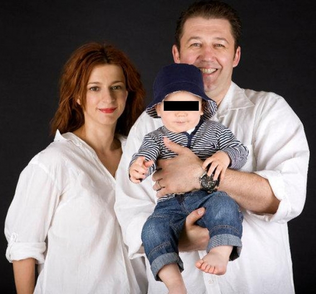 Cristian Gheorghiţă este extrem de mândru de soţia şi de fiul lui