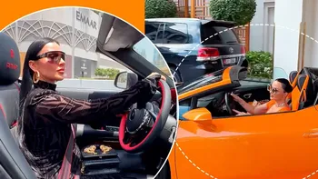 Ce face „Regina supermașinilor” înainte să urce în bolizii de sute de mii €. Obiceiul bizar care stârnit controverse în online