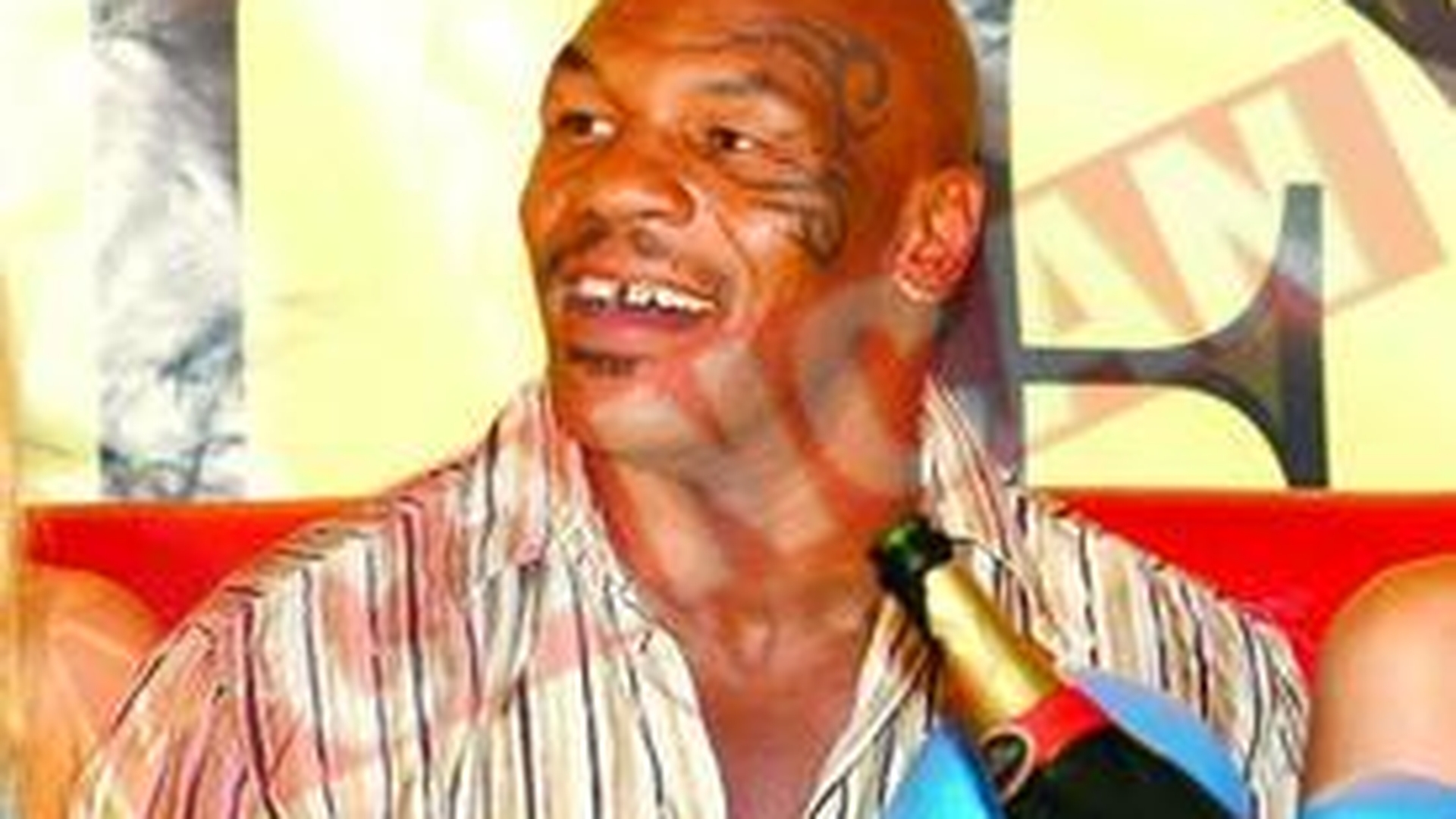 A crezut ca sta fata in fata cu Mike Tyson