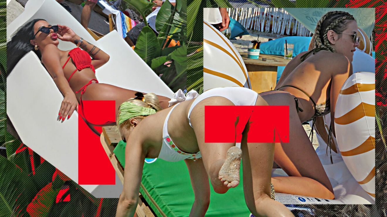 TOP sexy-vedete contorsioniste! Daniela Crudu, Bianca Drăgușanu sau Ramona Olaru au făcut ravagii pe litoral