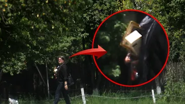 Aventuri diurne. Cu o sticla de whisky sub brat, Fuego s-a furisat pe o straduta din Snagov