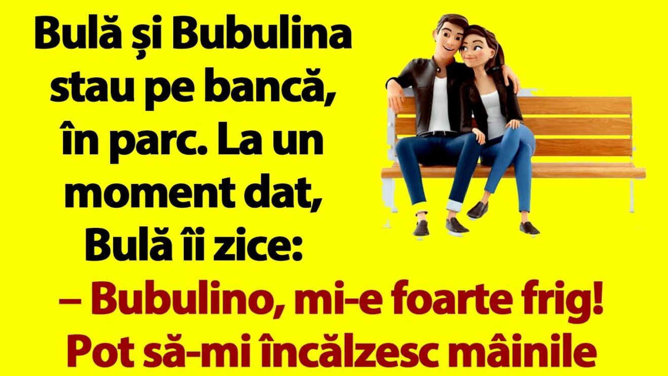 BANC | Bulă, Bubulina și frigul din parc