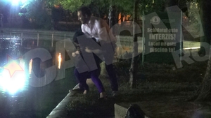 Dragoste cu nabadai! Pentru Stan si Mantea romantismul se traduce in palme, picioare si tras de par! Imagini necenzurate!