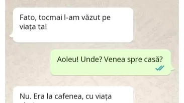 BANCUL ZILEI | Fato, tocmai l-am văzut pe 'viața ta'! POZE