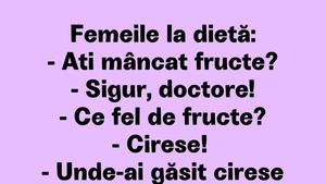 BANCUL ZILEI | Femeile la dietă