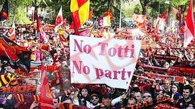 "Tifosii" au luat cu asalt cantonamentul Romei