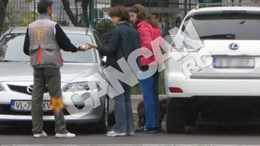 Mihaela Geoana si Cristiana Copos, discutii in aer liber! S-au plimbat cu un cocker in parc