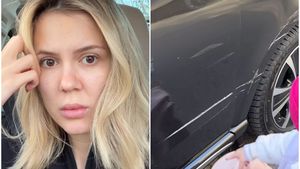 „Sunt în șoc!” Emily Burghelea a făcut accident, cu fata sa în mașină